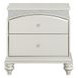 Maverick Platinum 2 Drawer Nightstand