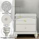Maverick Platinum 2 Drawer Nightstand