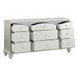 Maverick Platinum 9 Drawer Dresser