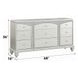 Maverick Platinum 9 Drawer Dresser