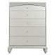 Maverick Platinum 5 Drawer Chest