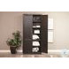 Rustic Refined Black 2 Door Storage Cabinet