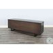 Whimora Black Modern 4 Door Accent Cabinet