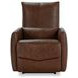 Thaya Antique Brown Leather Power Recliner with USB Charging