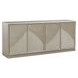 Bloomfield Champagne Silver 80" TV Stand