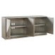 Bloomfield Champagne Silver 80" TV Stand