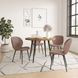 Prelude Suede 42" Round Dining Table