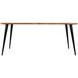 Prelude Suede 70" Rectangular Dining Table