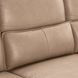 Branford Camel Leather 3 Piece Modular Power Reclining Sectional with USB Charging