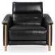 Cullman Black Leather Power Recliner