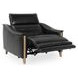 Cullman Black Leather Power Recliner