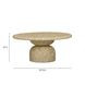 Cynthia Light Emperador Outdoor Round Coffee Table