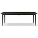 Harper Black Mango Veneer 104" Extendable Rectangular Dining Table
