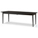 Harper Black Mango Veneer 104" Extendable Rectangular Dining Table