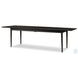 Harper Black Mango Veneer 104" Extendable Rectangular Dining Table