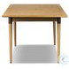 Harper Fawn Oak Veneer 104" Extendable Rectangular Dining Table