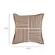 Kora Brown Throw Pillow