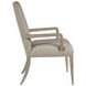 Madox Bianco Upholstered Arm Chair
