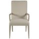 Madox Bianco Upholstered Arm Chair
