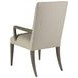 Madox Grigio Upholstered Arm Chair