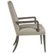 Madox Grigio Upholstered Arm Chair