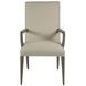 Madox Grigio Upholstered Arm Chair