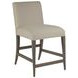Madox Grigio Upholstered Counter Height Stool