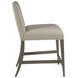 Madox Grigio Upholstered Counter Height Stool