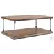Larson Distressed Natural Brown 50" Coffee Table