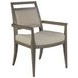 Nico Greige Upholstered Arm Chair