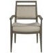 Nico Greige Upholstered Arm Chair