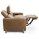 Kadon Tan Leather 85" Power Reclining Sofa with USB Charging