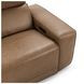 Kadon Tan Leather 85" Power Reclining Sofa with USB Charging