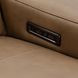 Kadon Tan Leather 85" Power Reclining Sofa with USB Charging