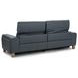 Alea Smoke Blue Leather 92" Power Reclining Sofa