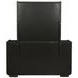 Leandro Burnished Black 8 Drawer Dresser with Mirror
