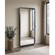 Leandro Burnished Black Floor Mirror