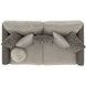 Reddington Umber 96" Sofa with Cuddler Cushions