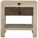 Solano Weathered Mango 1 Drawer Nightstand with USB Charging