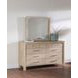 Solano Weathered Mango 9 Drawer Dresser with Mirror