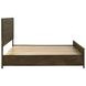 Woodmont Rustic Golden Brown California King Storage Panel Bed