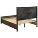 Woodmont Rustic Golden Brown Queen Panel Storage Bed