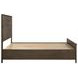 Woodmont Rustic Golden Brown Queen Panel Storage Bed