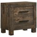 Woodmont Rustic Golden Brown Nightstand