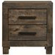Woodmont Rustic Golden Brown Nightstand