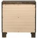 Woodmont Rustic Golden Brown Nightstand