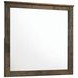 Woodmont Rustic Golden Brown Mirror