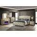 Lorient Ivory and Camel Upholstered Panel Bedroom Set