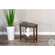 Havenstead Dark Brown Chair Side Table