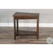 Havenstead Dark Brown Chair Side Table